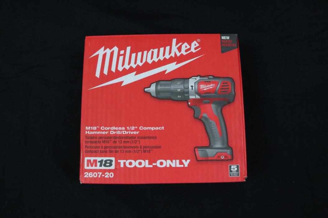 Milwaukee 2607-20 M18 Cordless 1/2