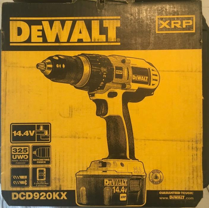 DeWALT DCD920KX 14.4V XRP NiCd 1/2