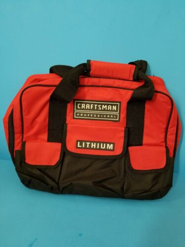 CRAFTSMAN Professional Lithium Contractor Utility Drill Driver Tool Bag