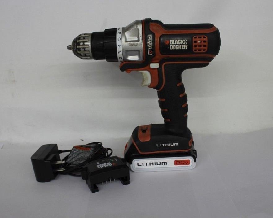 Black & Decker 20 V Cordless Drill/Driver Matrix BDCDMT120