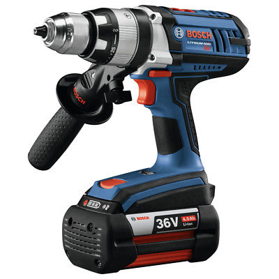 Bosch 36V Hammer Drill/Driver Kit with 4.Ah Fat Pack Batteries HDH361-01 New