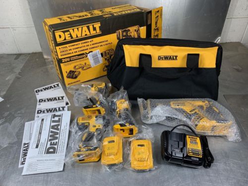 Dewalt 4-Tool Compact Combo Kit DCK484D2