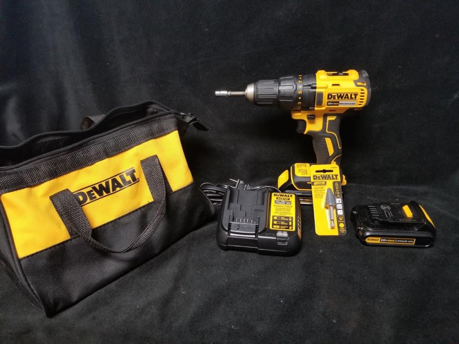 DeWALT DCD777 20-Volt 1/2-Inch Lithium-Ion Brushless Compact Drill Driver