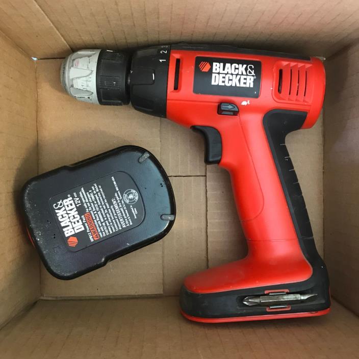 Cordless Black & Decker Drill  9.6 V CDC9600 10mm