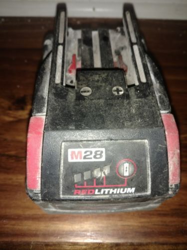 Milwaukee M28 cordless battery, 28 volt
