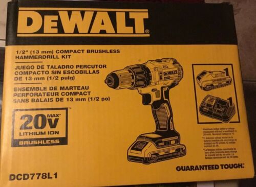 DeWalt 20v Cordless Brushless 1/2