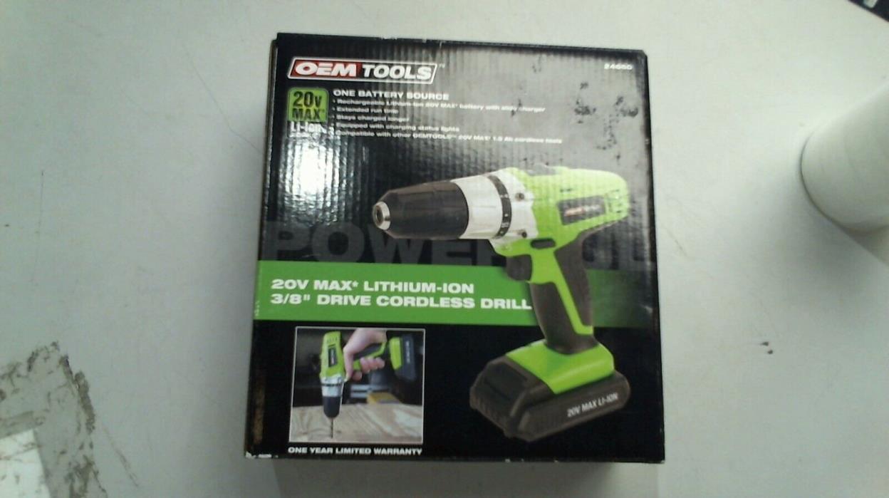 OEM Tools 2VSR Drill/Driver 3/8