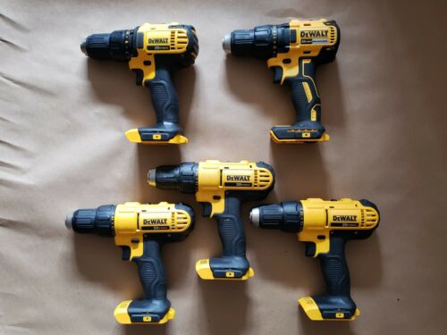 Lot Of (5) Dewalt 20v Drill Drivers