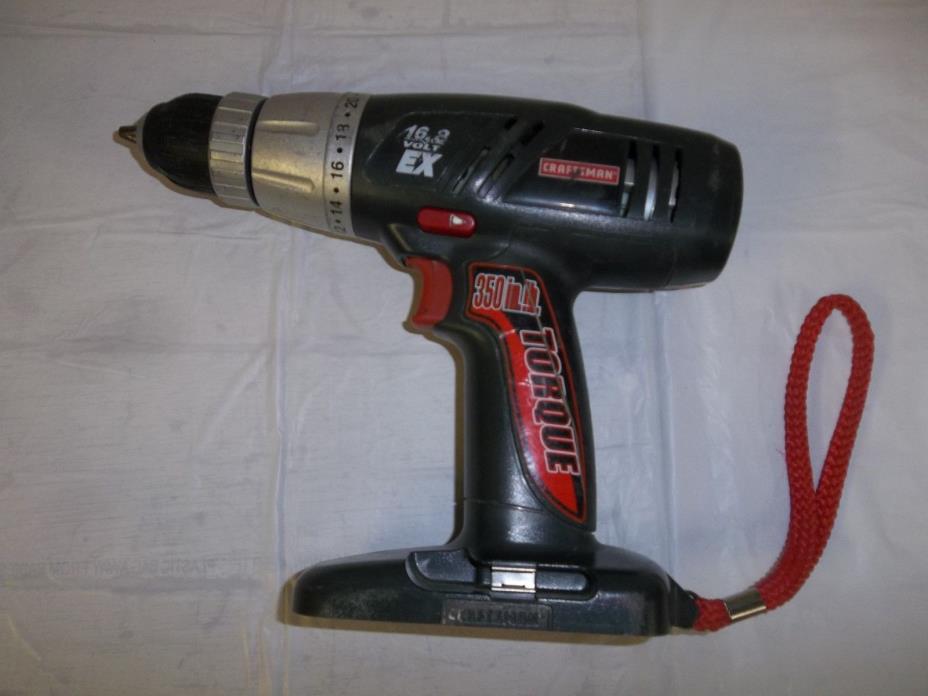 CRAFTSMAN 16.8V EX CORDLESS 3/8” DRILL/DRIVER 315.114420