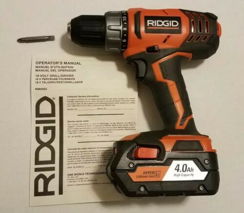 Brand New Ridgid Gen X4 18v Drill/Driver + Battery