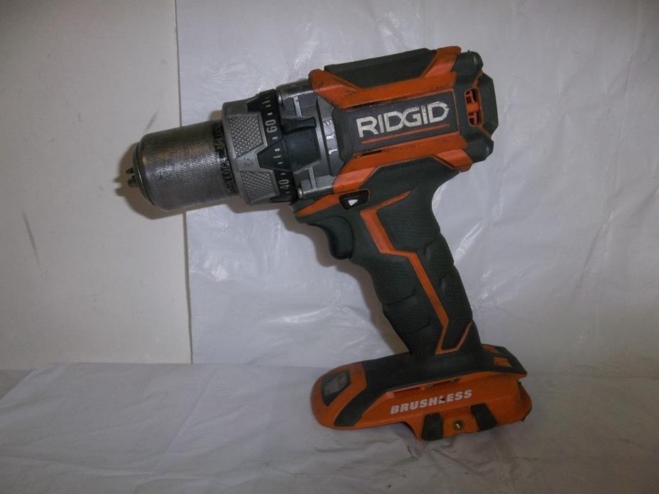 RIDGID R86116 1/2” 18v Li-ion CORDLESS BRUSHLESS HAMMER DRILL DRIVER