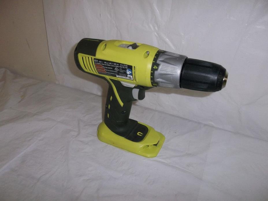 RYOBI P271 18V ½” VSR CORDLESS DRILL DRIVER for TOOL KIT / BATTERY