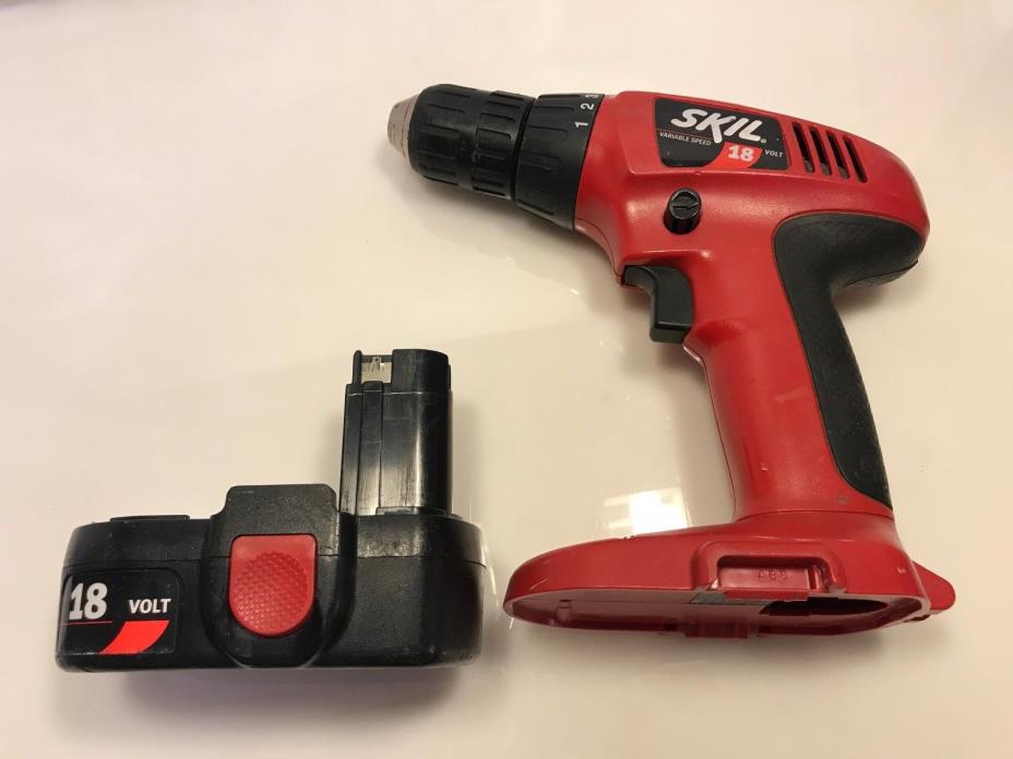SKIL Drills 18 volt and battery no charger