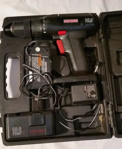 Craftsman 10.8 Power Drill & Battery. Great Condition W/ Original Case and 1Bit