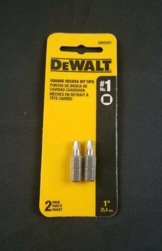 Dewalt DW2201IR5 #1 Square Impact Ready Drive Bits 2pc