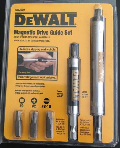 DEWALT DW2095 MAGNETIC DRIVE GUIDE SET Cordless Drill  FREE SHIP
