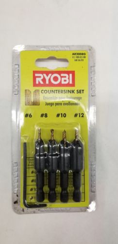 Ryobi 5 Piece Countersink Set AR2008G