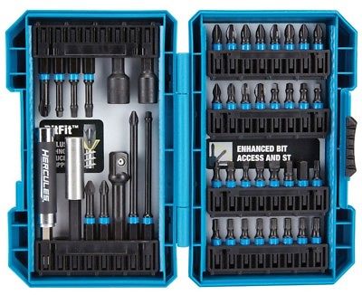 45 Pc Hercules Impact Driver Bit Set
