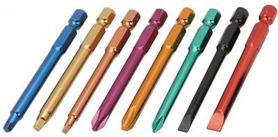 3 in. Color Coded Power Bit Set 10 Pc