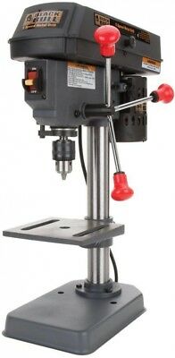 Buffalo Tools Mini Drill Press 4 in. 5 Speed Laser Centering Device Worktable