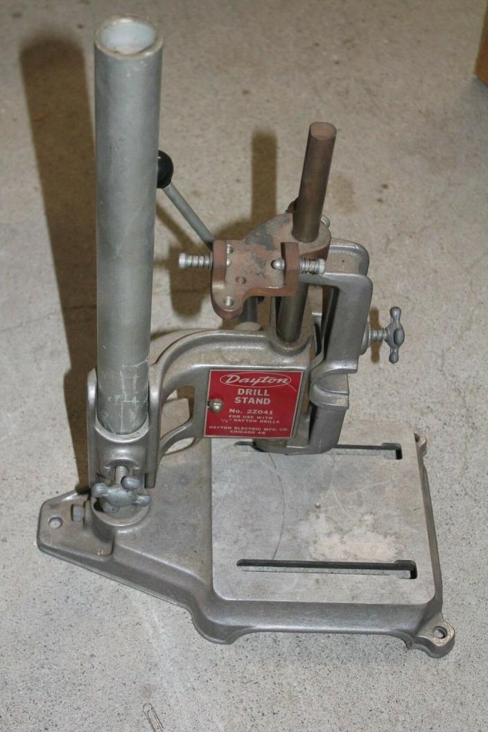 Vintage Dayton Drill Stand No. 2Z041 For 1/2