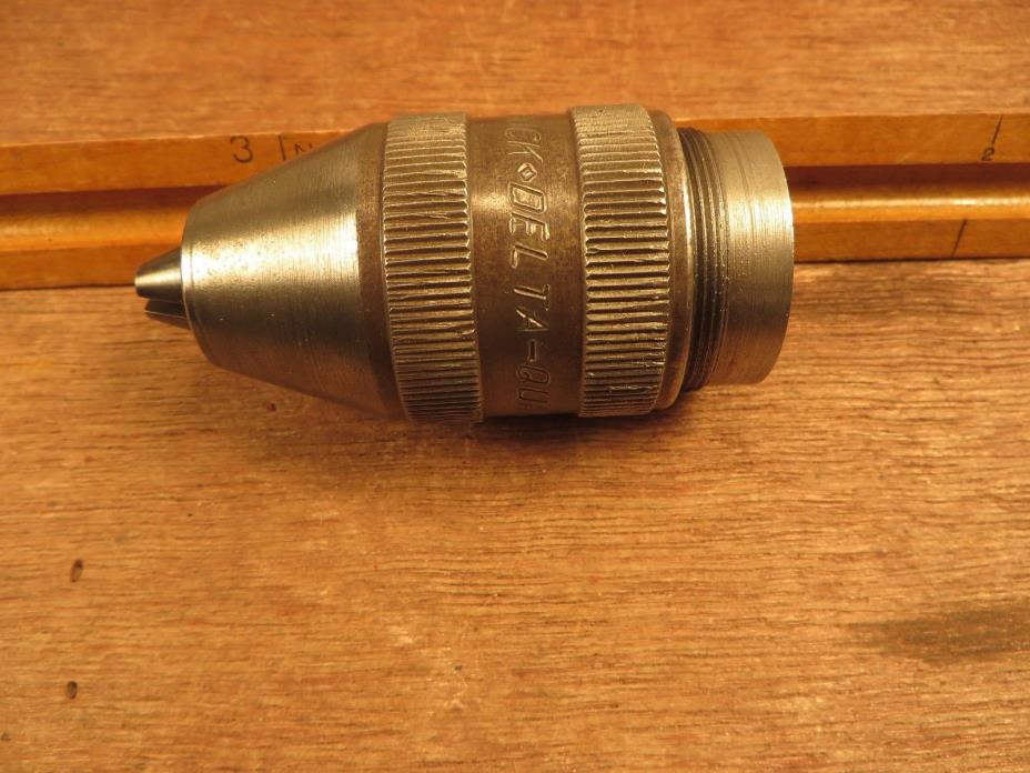 DELTA Quality Tools - 1/2 Inch Keyless Drill Chuck - VGC - FREE SHIPPING