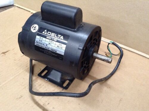 Delta Drill Press Motor Md 11-990  1/3 Hp rpm 1720  EM-22