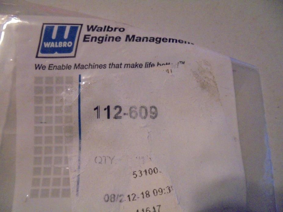 OEM Walbro Jet Kit (.42)   Part # 112-609