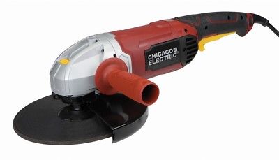 9 in. 15 Amp Heavy Duty Angle Grinder