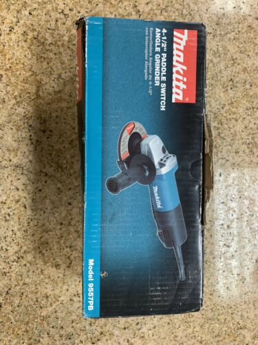 Makita 9557PB 4 1/2 Inch Portable Angle Grinder Corded Paddle Switch New in Box