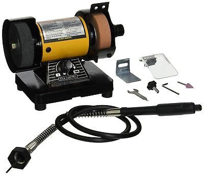 TruePower 199 Mini Multi Purpose Bench Grinder and Polisher with Flexible Sha...
