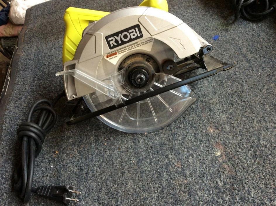 Ryobi  Corded Circular saw LIGHTLY USED, WORKS PERFECT!