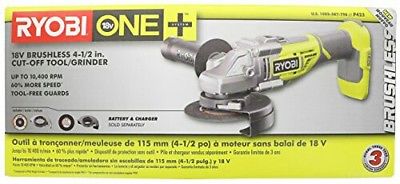 Ryobi 18 Volt ONE+ Brushless 4 1/2