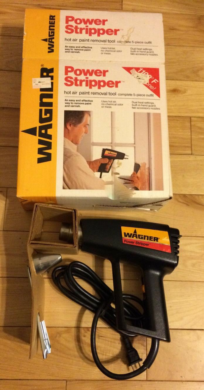 Wagner Power Stripper Hot Air Paint Removal Tool Set-No Manual -Avail on Line