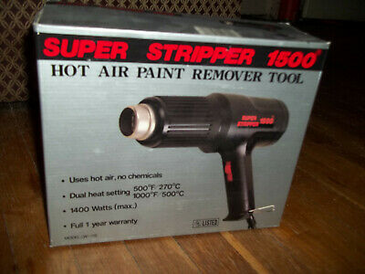Super Stripper 1500 Hot Air Paint Remover Tool Brand New Vintage No Reserve