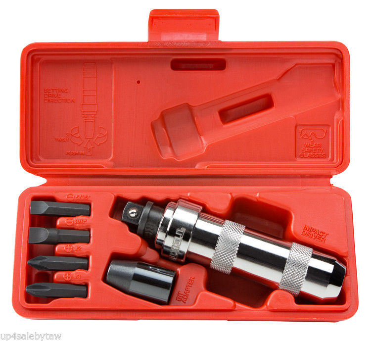 Impact Screwdriver Set Forward and Reverse 1/2