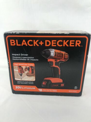 BLACK+DECKER 20V MAX* Lithium Impact Driver - BDCI20C