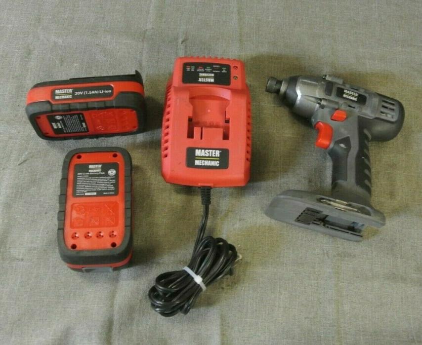 MASTER MECHANIC 176578 20V IMPACT DRIVER (4202-1 4C)