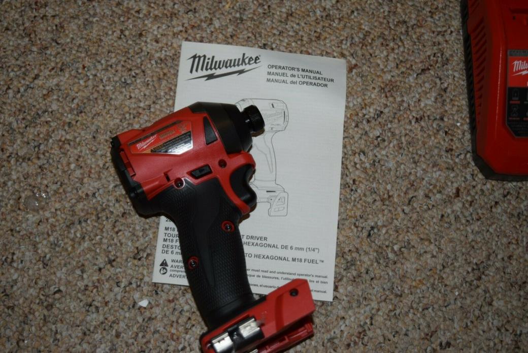 Milwaukee 2853-20 Impact Driver 1/4 in. FUEL Hex 18-Volt Lithium-Ion (Tool-Only)