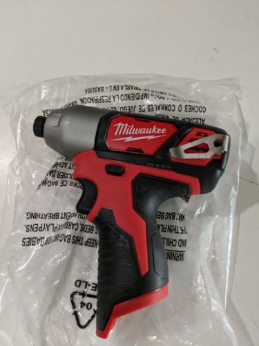 New Milwaukee 2462-20 M12 12V Li-Ion 1/4