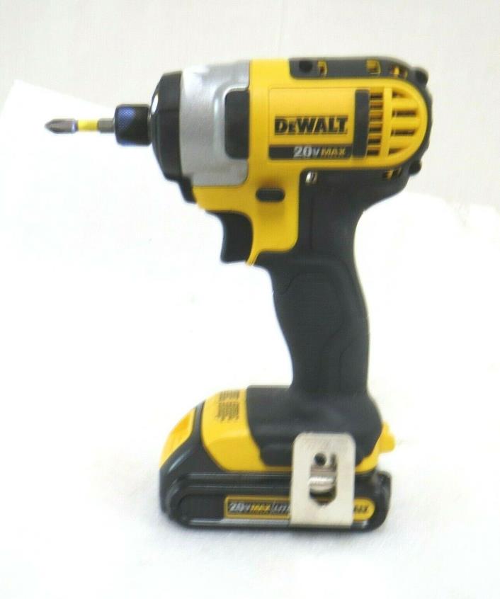 DeWalt DCF885 20-Volt Max Lithium-Ion 1/4 in. Cordless Impact Driver 2