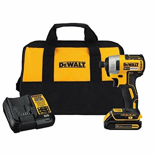 DEWALT DCF787C1 20-Volt BRUSHLESS Lithium-Ion Cordless 1/4 in. Impact Driver Kit