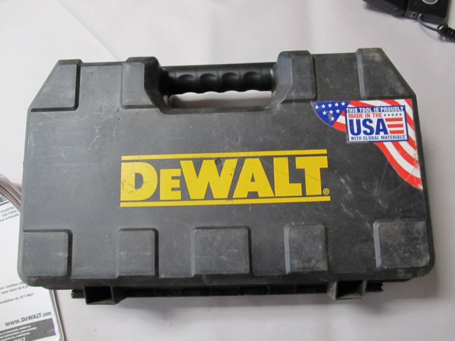 CASE ONLY! EMPTY CASE FOR DEWALT 20V MAX XR Impact Driver Kit DCF887D2