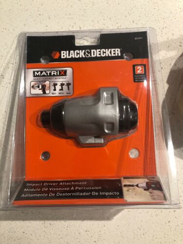 Black & Decker Matrix Quick Connect System Impact Driver Attachment