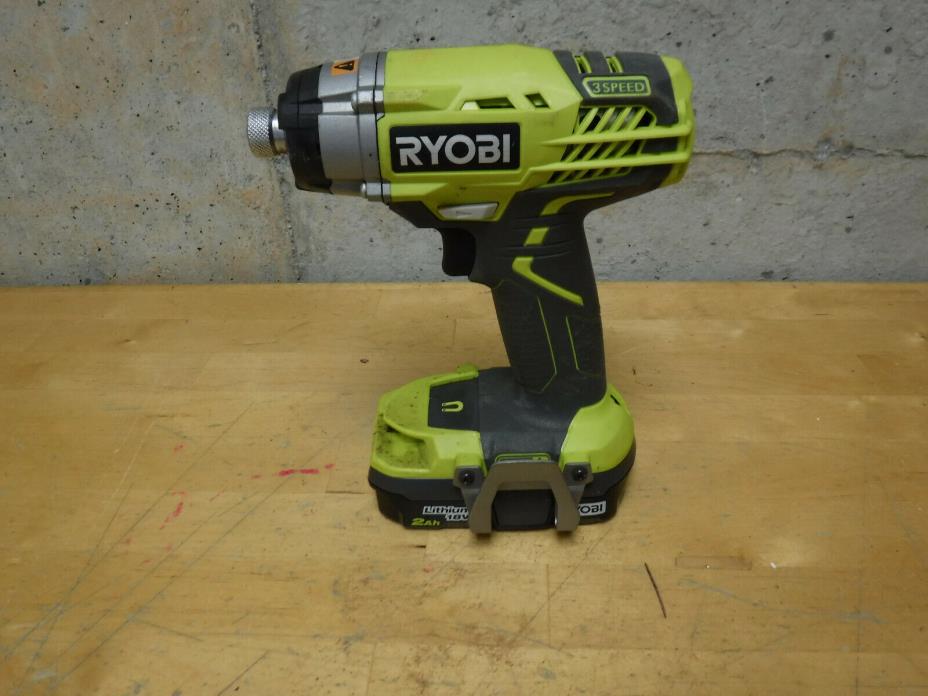 Ryobi One+ P237 18v Cordless Lithium Impact Driver with One Battery
