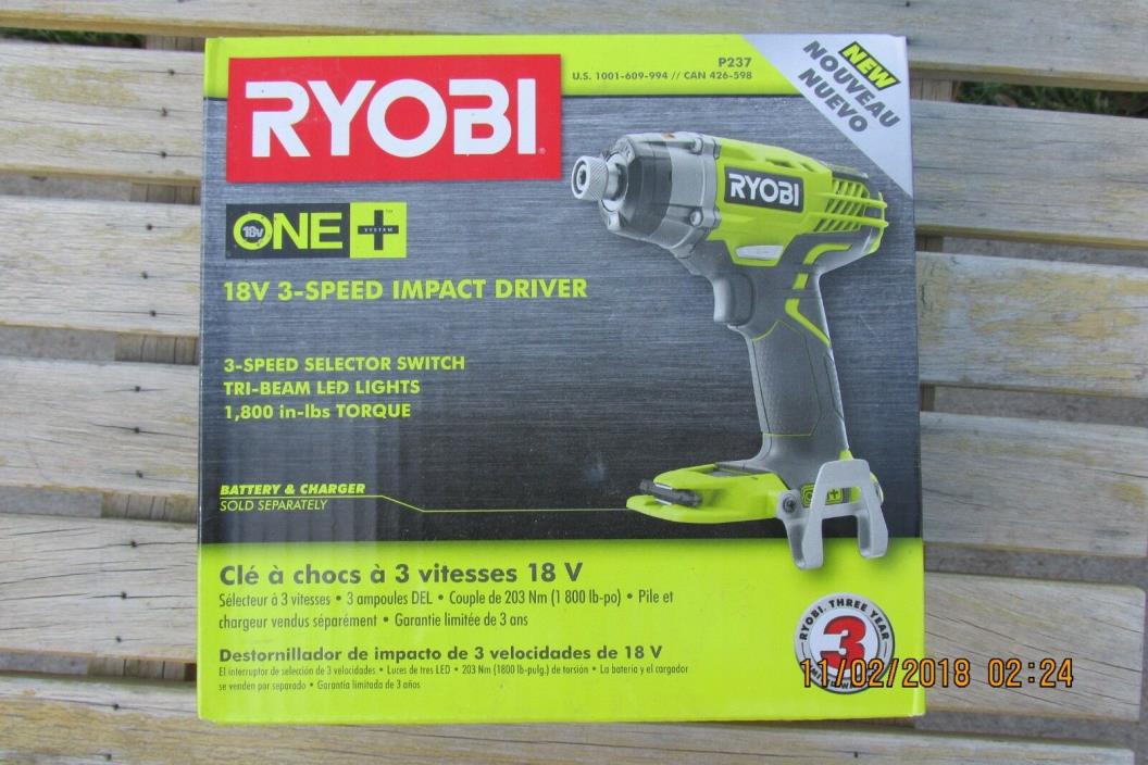 Ryobi Impact Driver 1/4