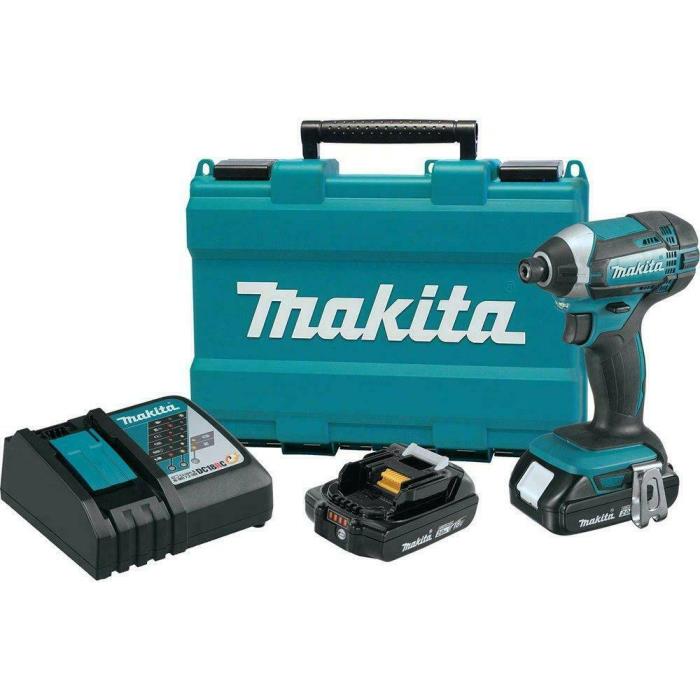 NEW!!  MAKITA 18-Volt LXT Lithium-Ion Cordless 1/4 in. Compact Impact Driver Kit