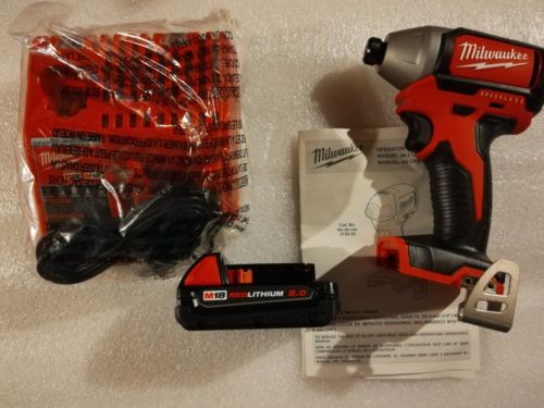 Milwaukee 2750-21 M18 18V Li-Ion Compact Brushles 1/4