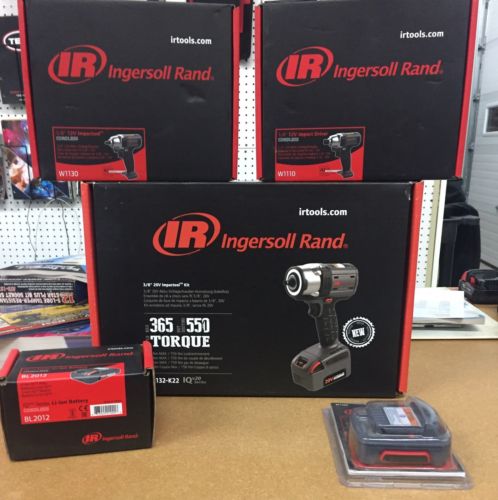 IR W5132-K22 3/8 Impact Kit With 2 Free Tools Package Deal