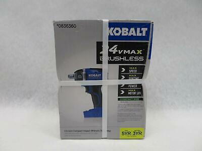Kobalt Drive Brushless Cordless Impact Driver Wrench Tool 24V Bare Tool 0836360
